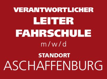 LEWA verantwortlicher Leiter Fahrschule Aschaffenburg (m/w/d) 2