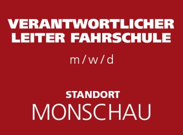 LEWA verantwortlicher Leiter Fahrschule Monschau (m/w/d) 1